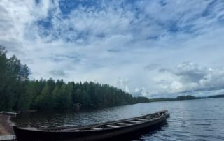 Kirkkovene pihlajaveden saharannassa